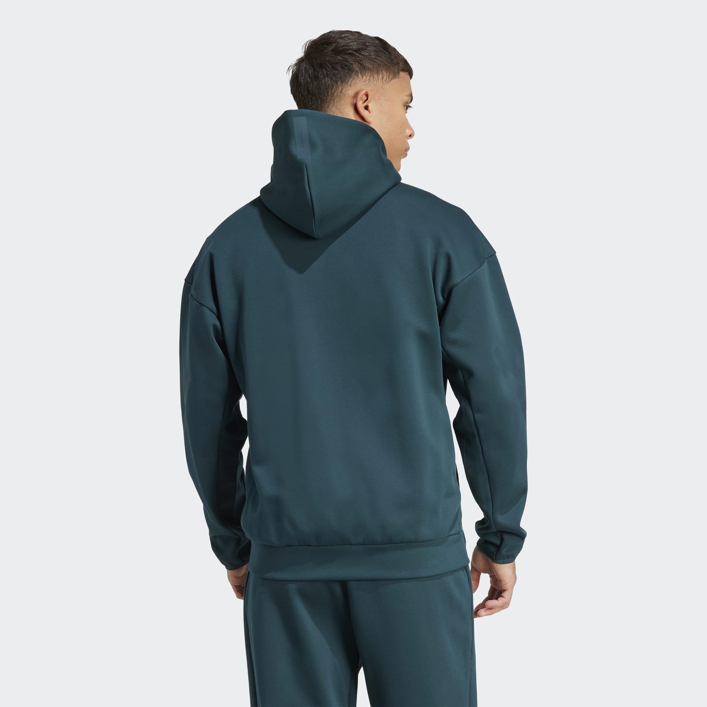 Z.N.E. Full-Zip Hooded Track Jacket, Green