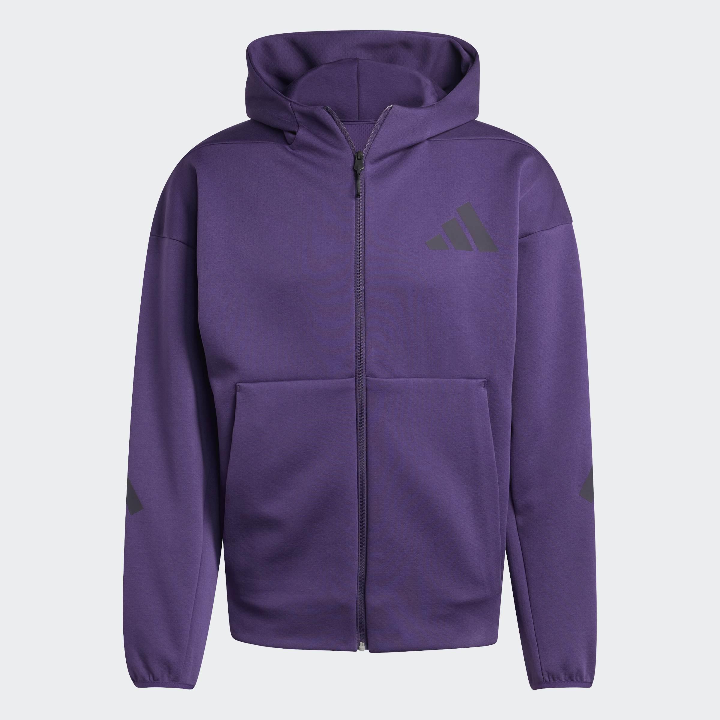 Z.N.E. Full-Zip Hooded Track Jacket, Purple, A901_ONE, large image number 0