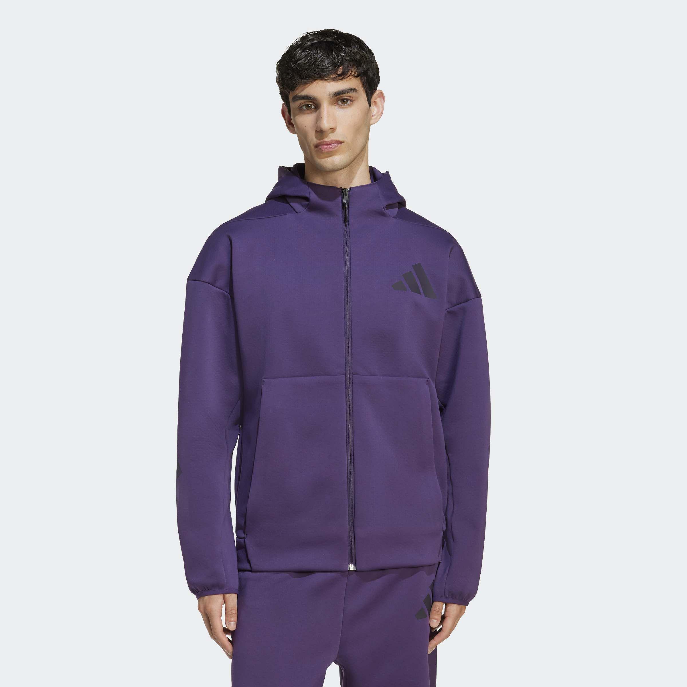 Z.N.E. Full-Zip Hooded Track Jacket, Purple, A901_ONE, large image number 4