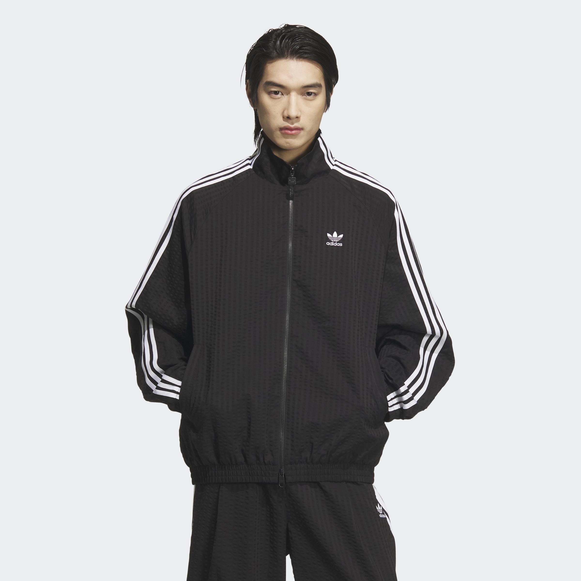 Oversize Track Top, Black, A901_ONE, large image number 5