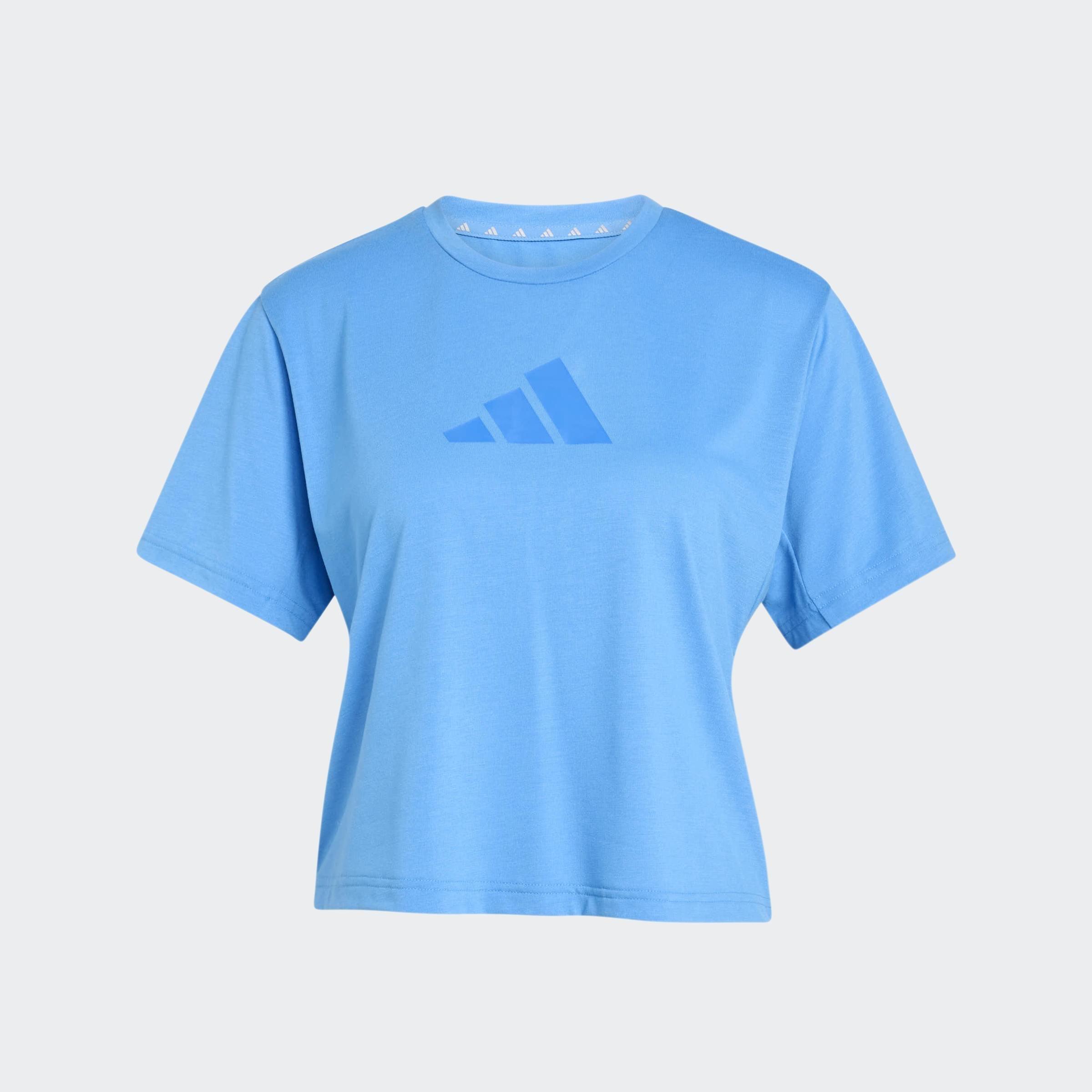 Train Essentials Big Logo Performance Training T-Shirt, Blue