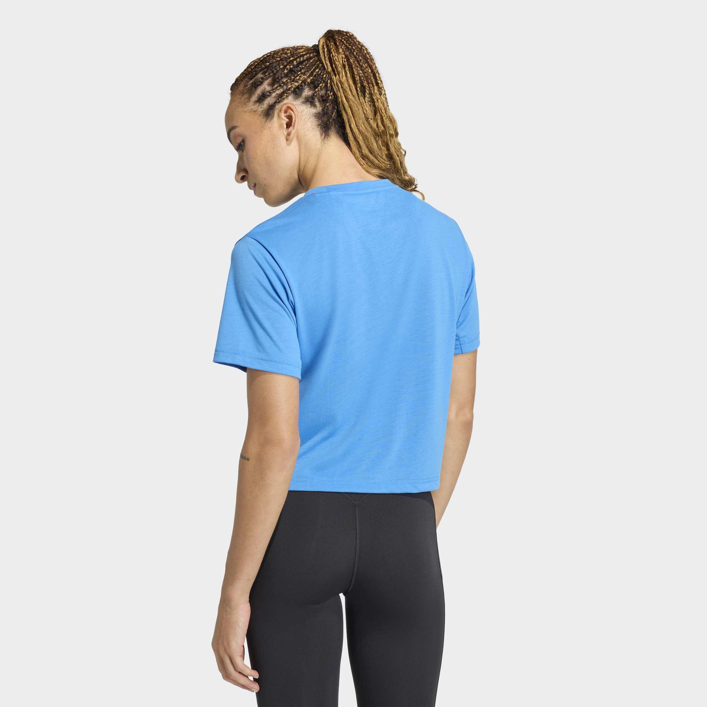 Train Essentials Big Logo Performance Training T-Shirt, Blue