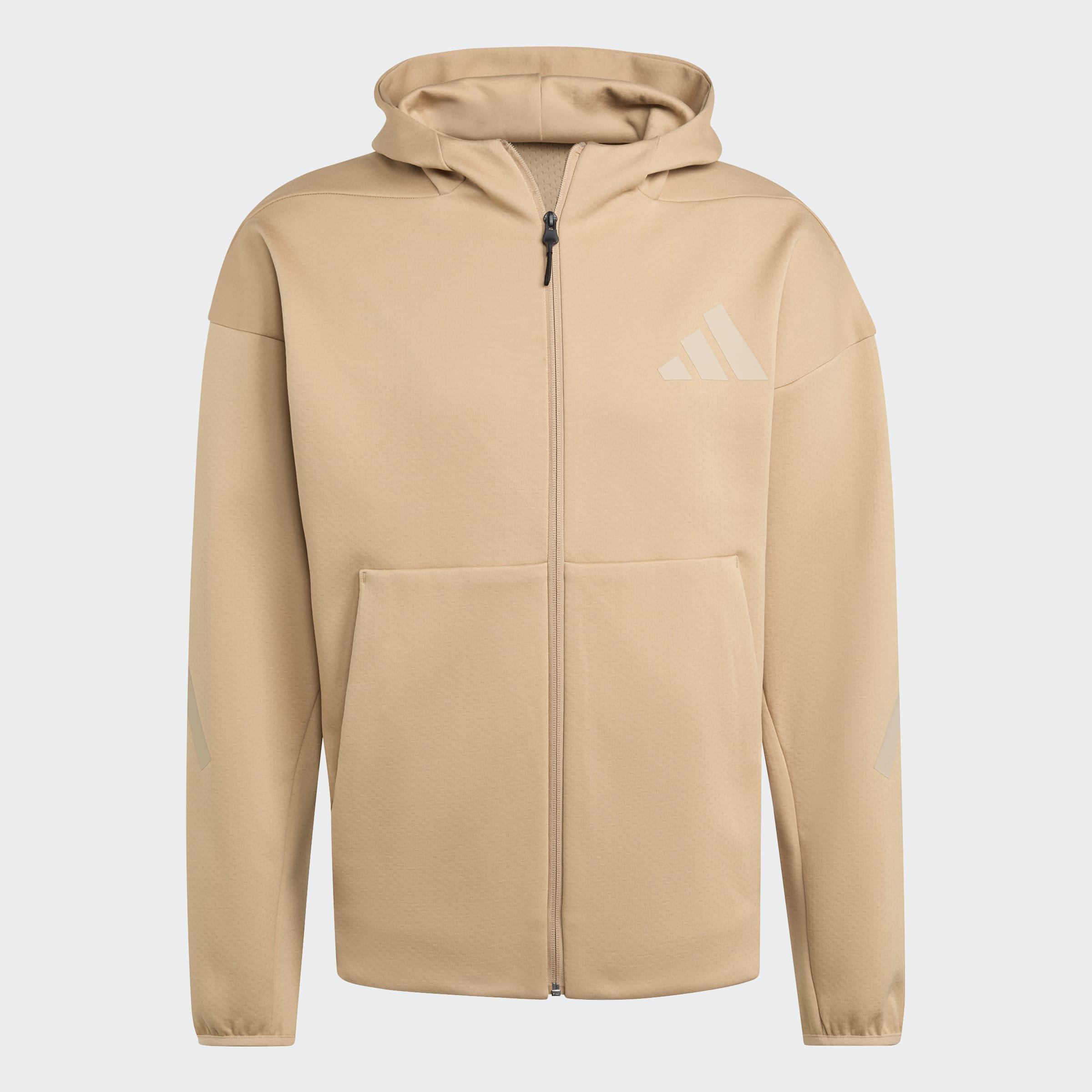 Z.N.E. Full-Zip Hooded Track Jacket, Brown