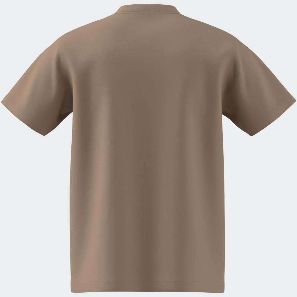 Unisex Printed T-Shirt, Brown, A901_ONE, large image number 2