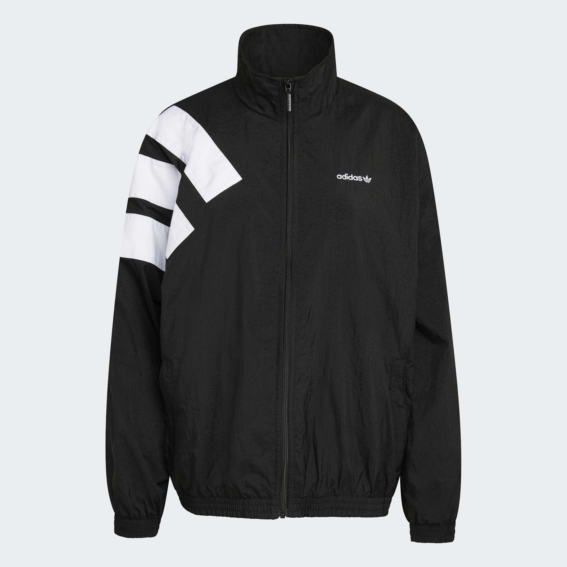 Blocking Track Top, Black