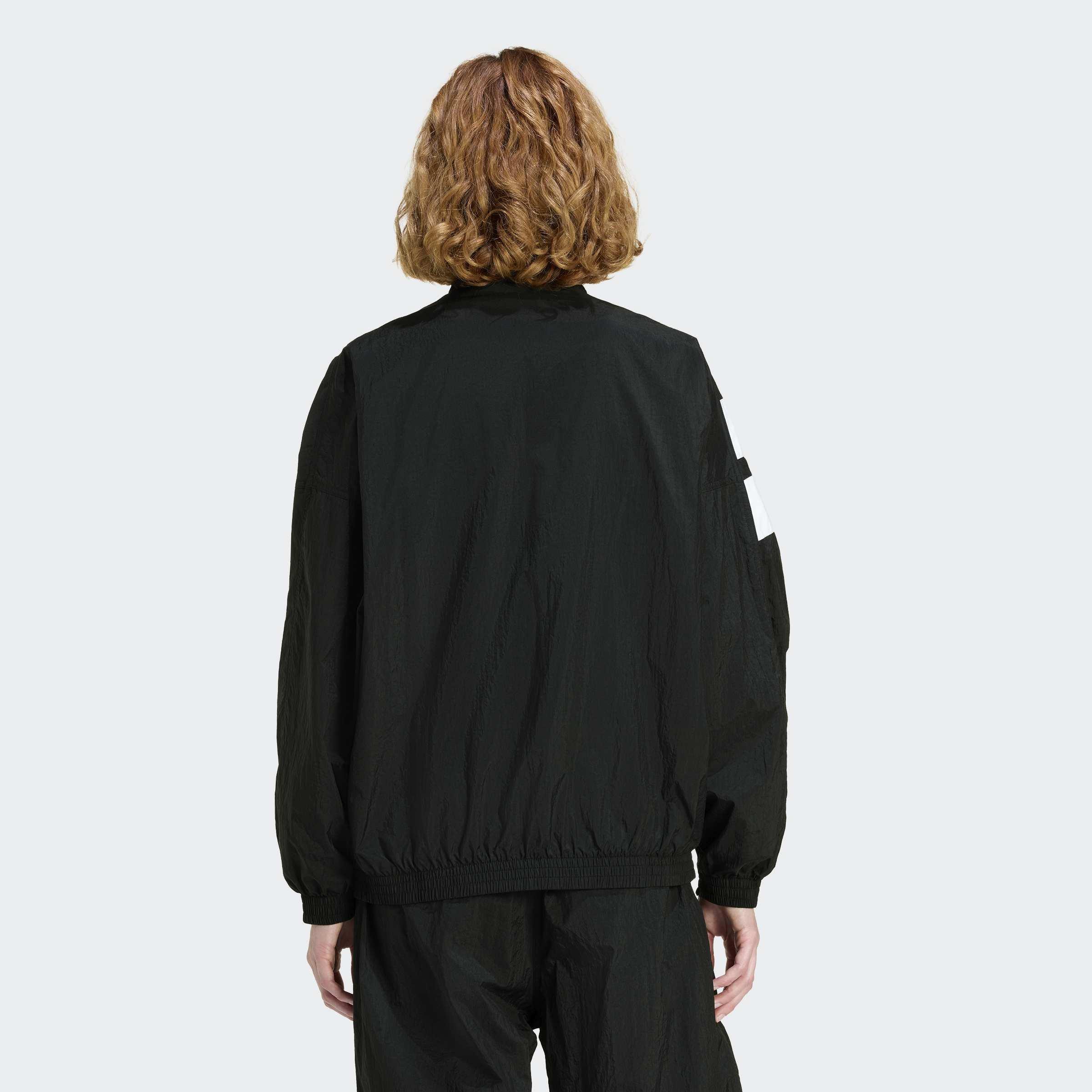 Blocking Track Top, Black