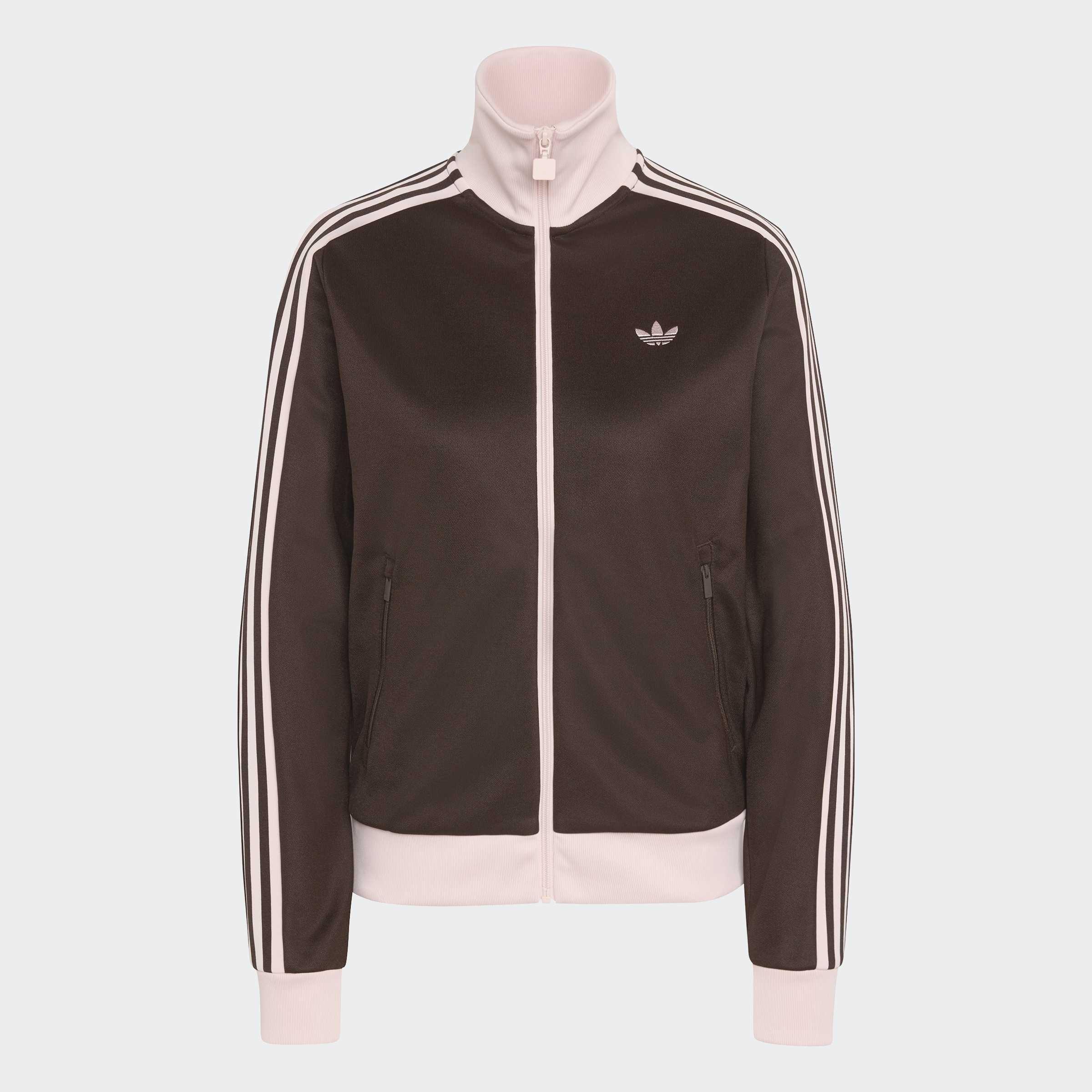 Classic Track Top, Brown