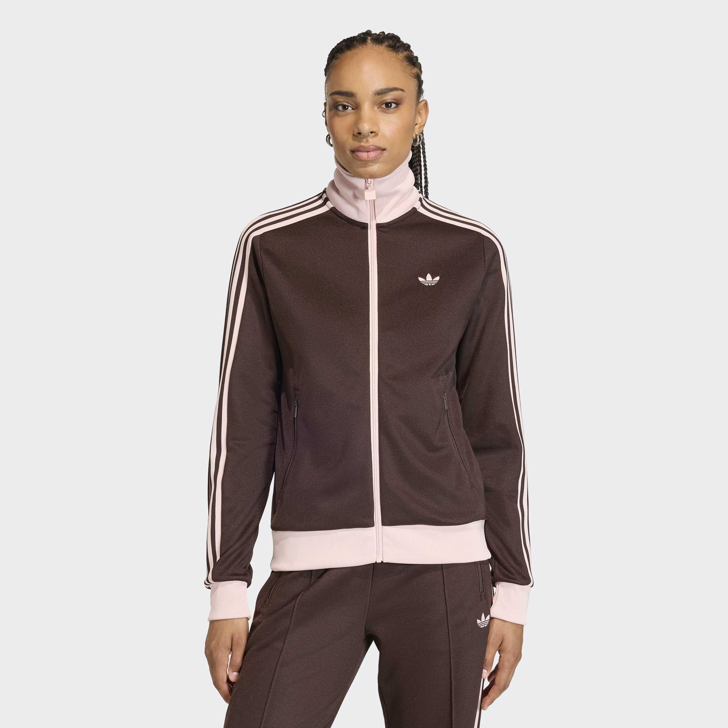 Classic Track Top, Brown, A901_ONE, large image number 5