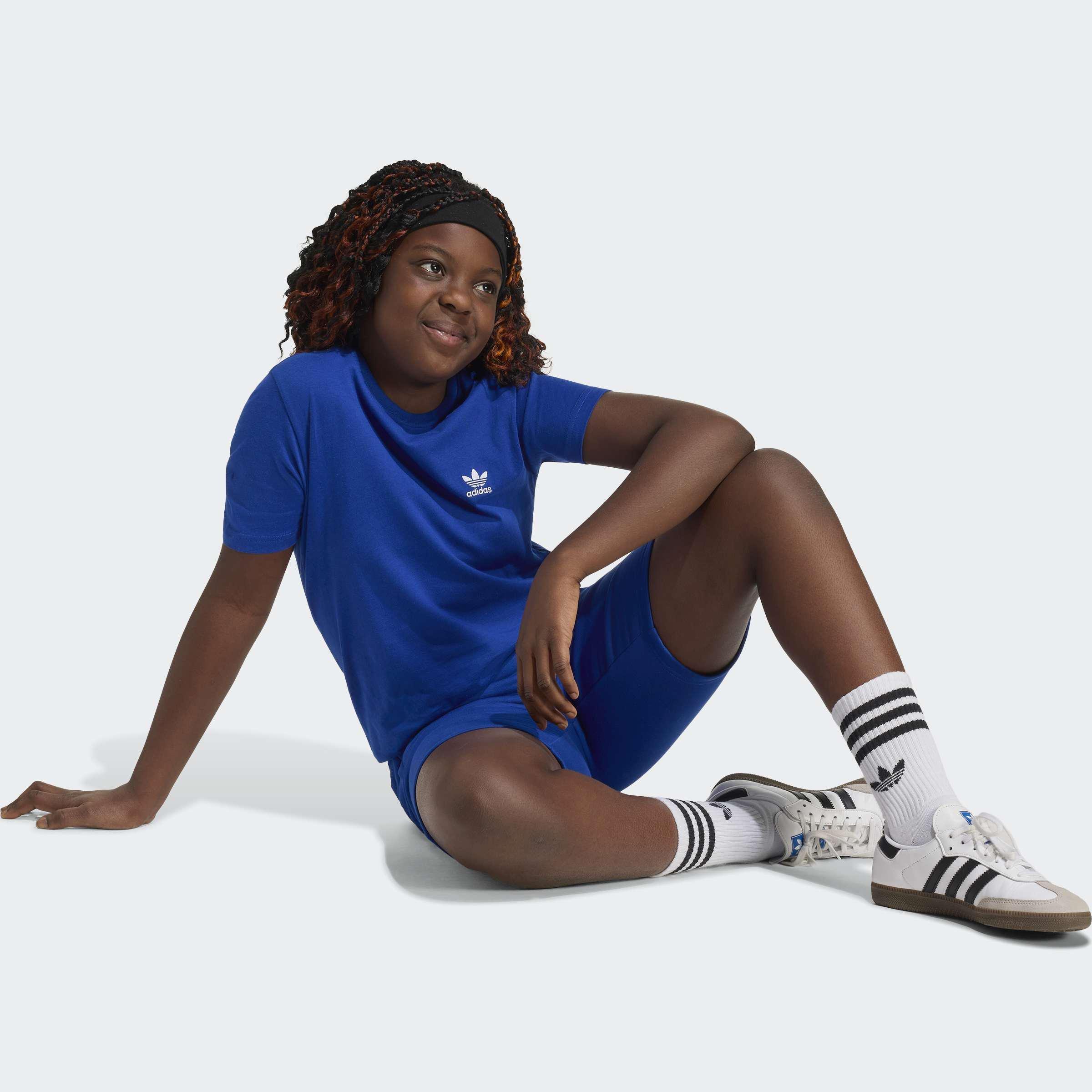 Kids Unisex Shorts, Blue, A901_ONE, large image number 4