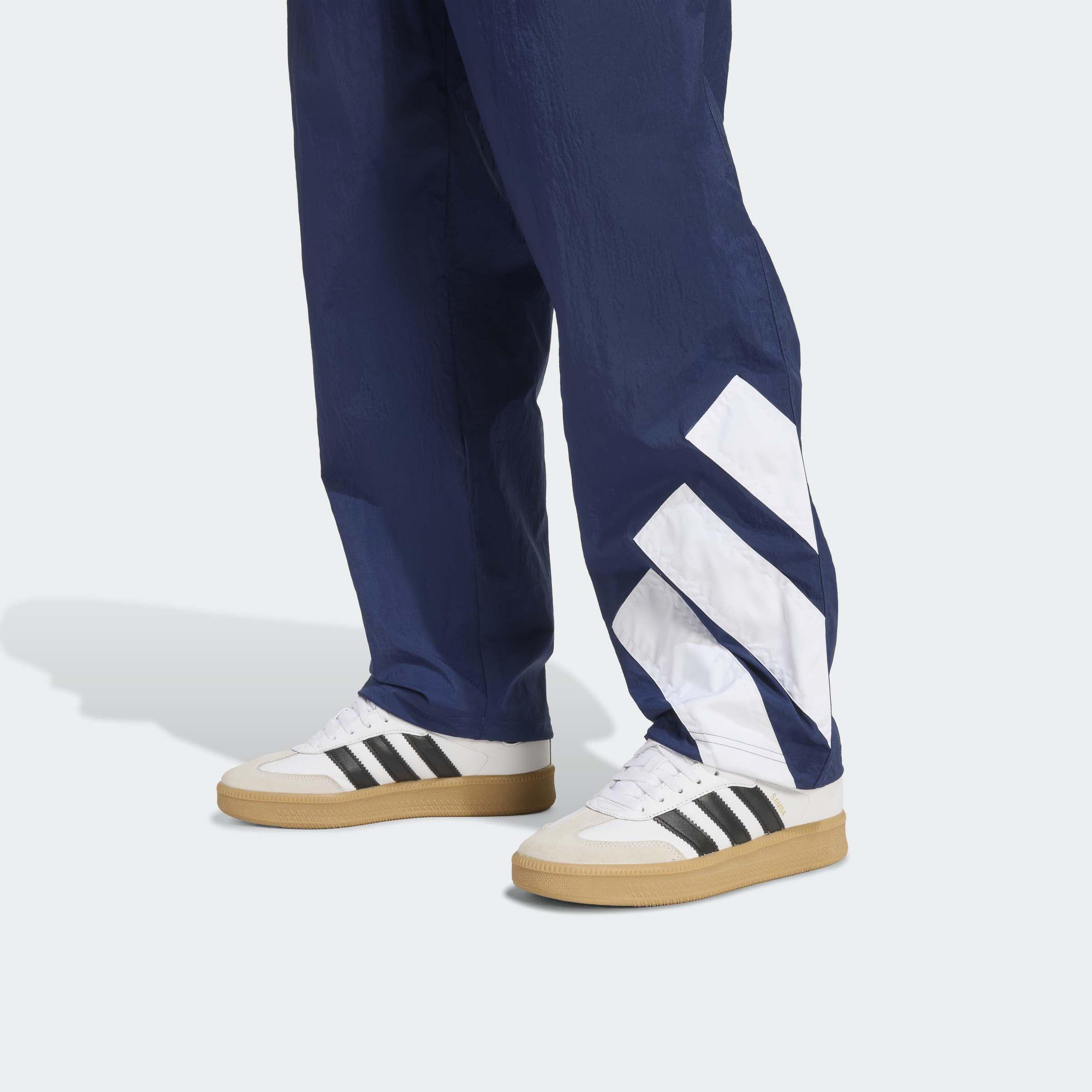 Adicolor Blocked Tracksuit Bottoms, Blue, A901_ONE, large image number 2