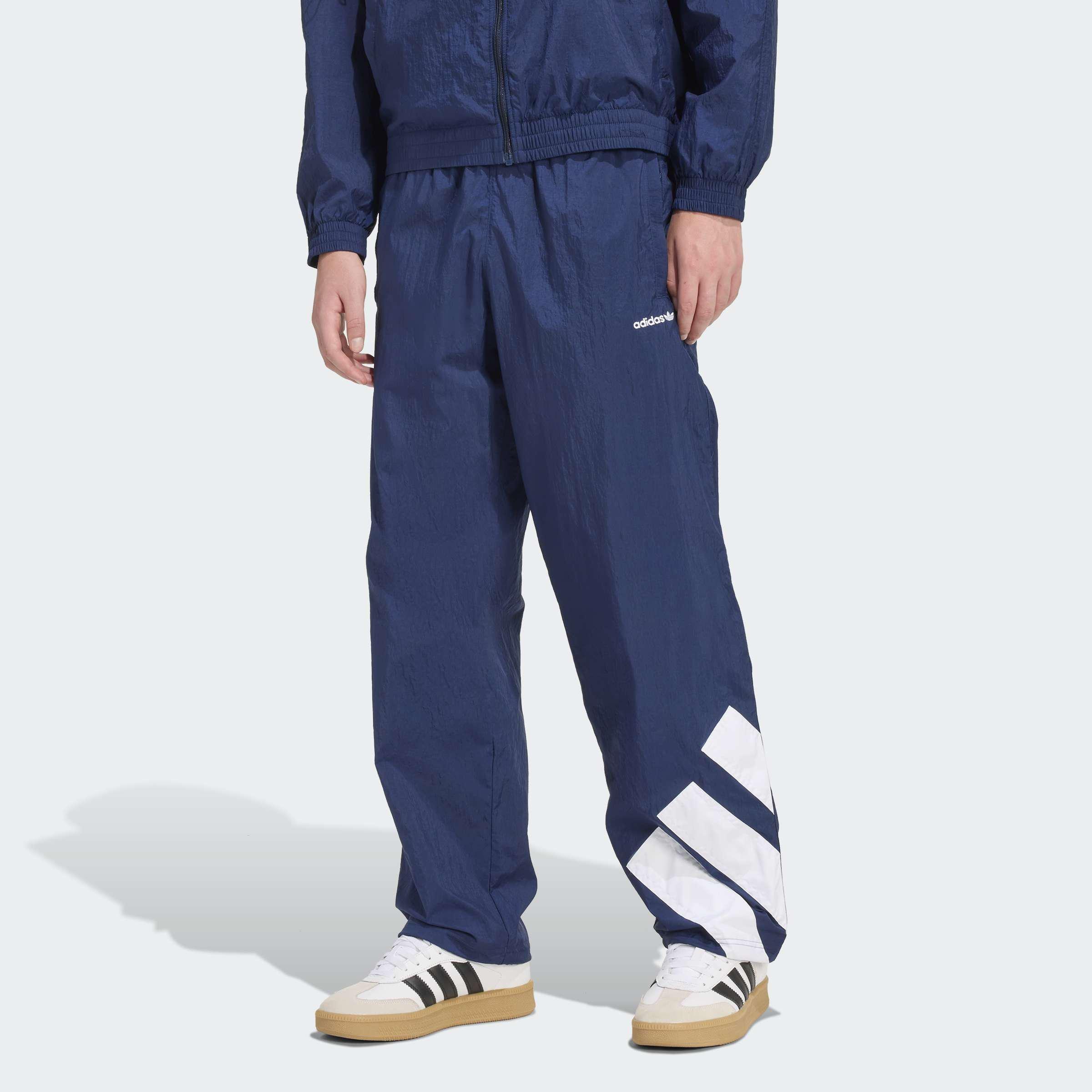 Adicolor Blocked Tracksuit Bottoms, Blue, A901_ONE, large image number 4