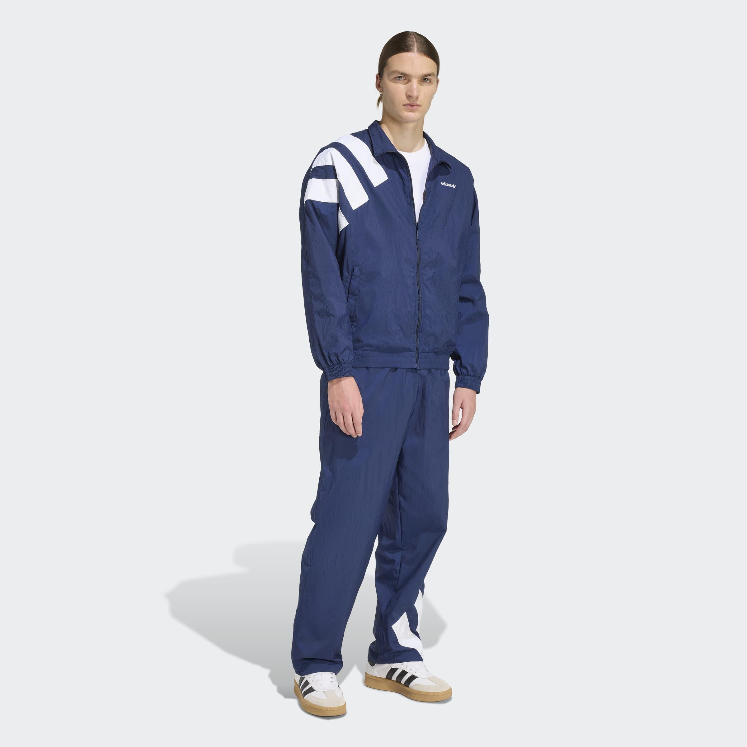 Adicolor Blocked Tracksuit Bottoms, Blue, A901_ONE, large image number 5