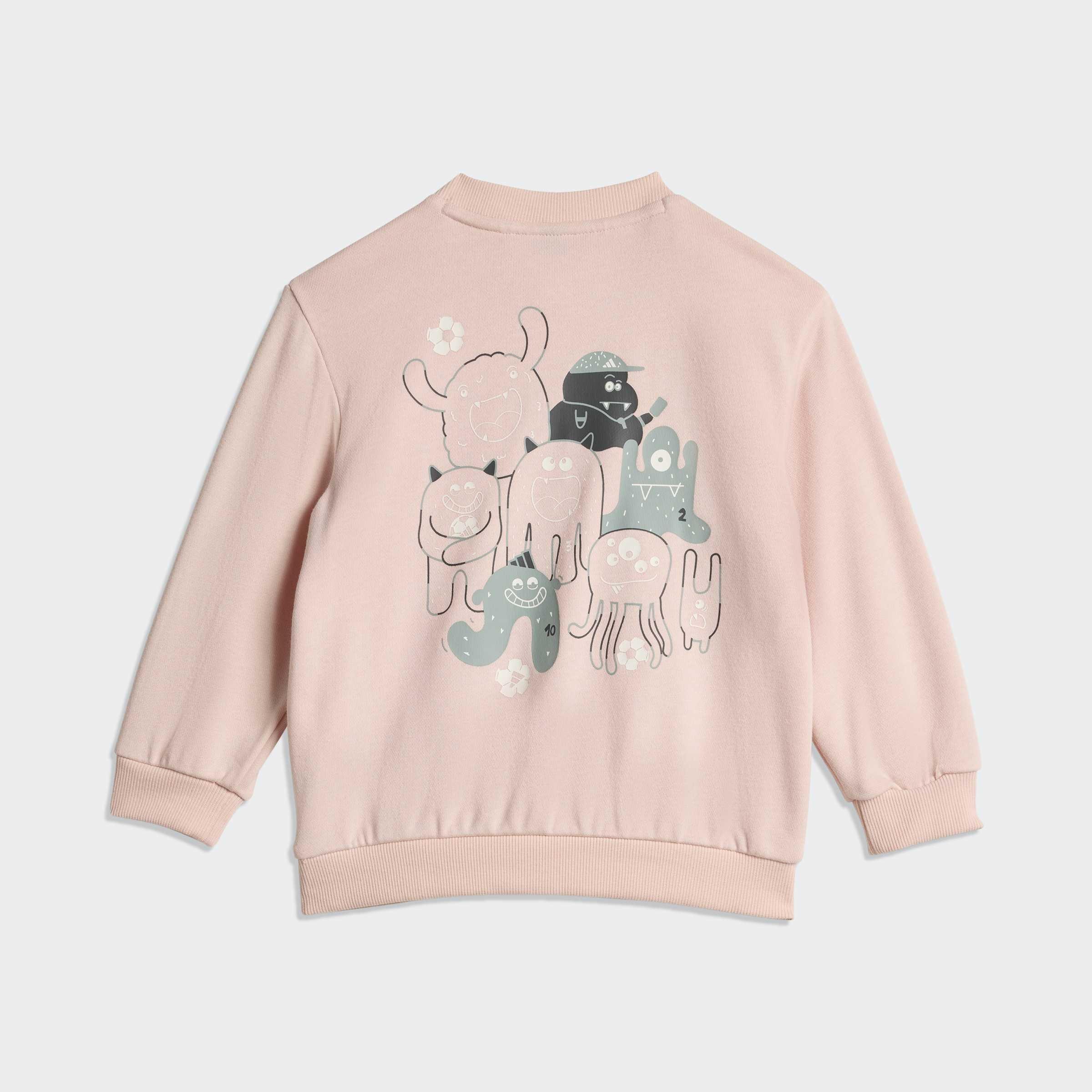Kids Unisex TIRO_NSTER Jogger Set, Pink, A901_ONE, large image number 3