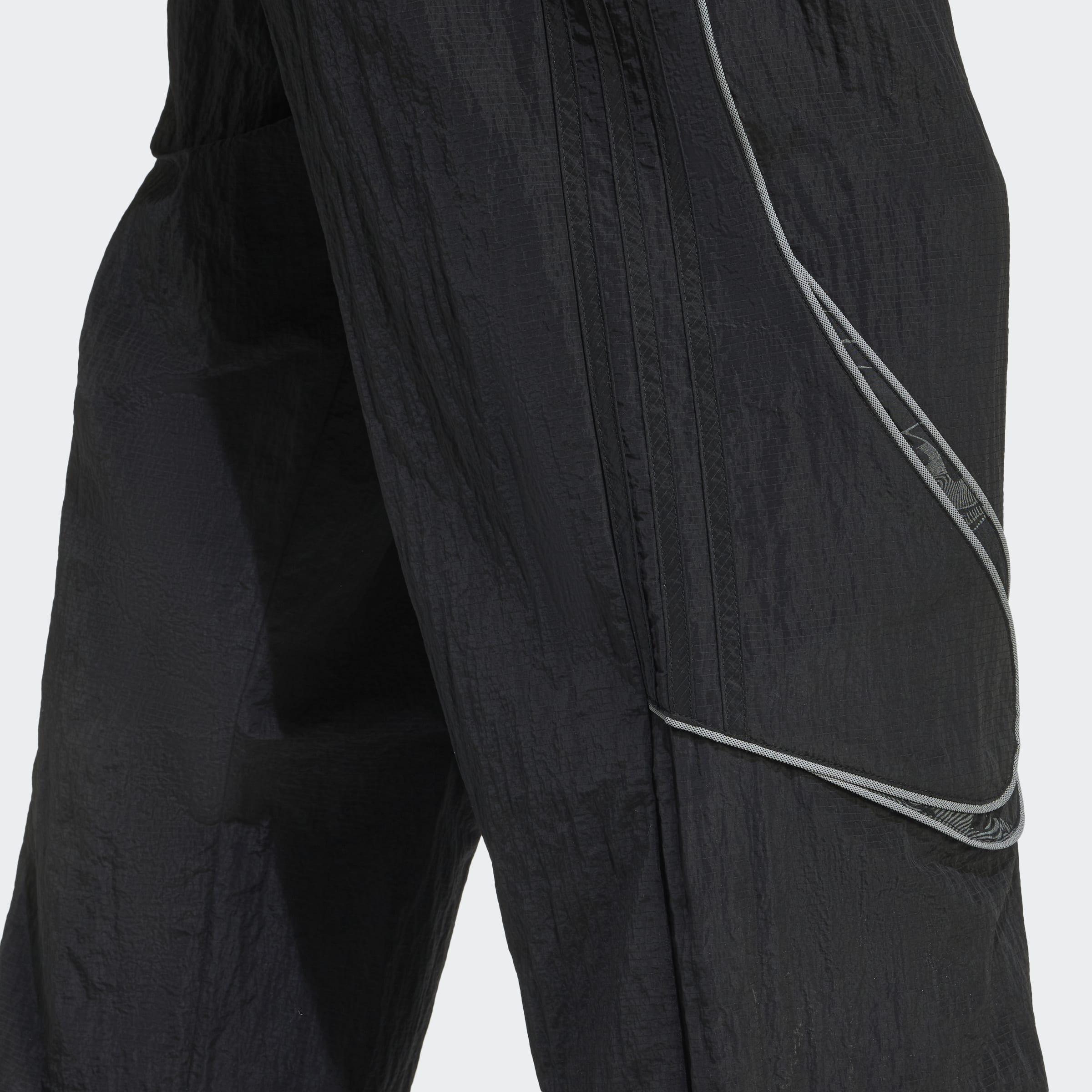 Adilenium Season 4 Teamgeist Track Tracksuit Bottoms, Black, A901_ONE, large image number 2