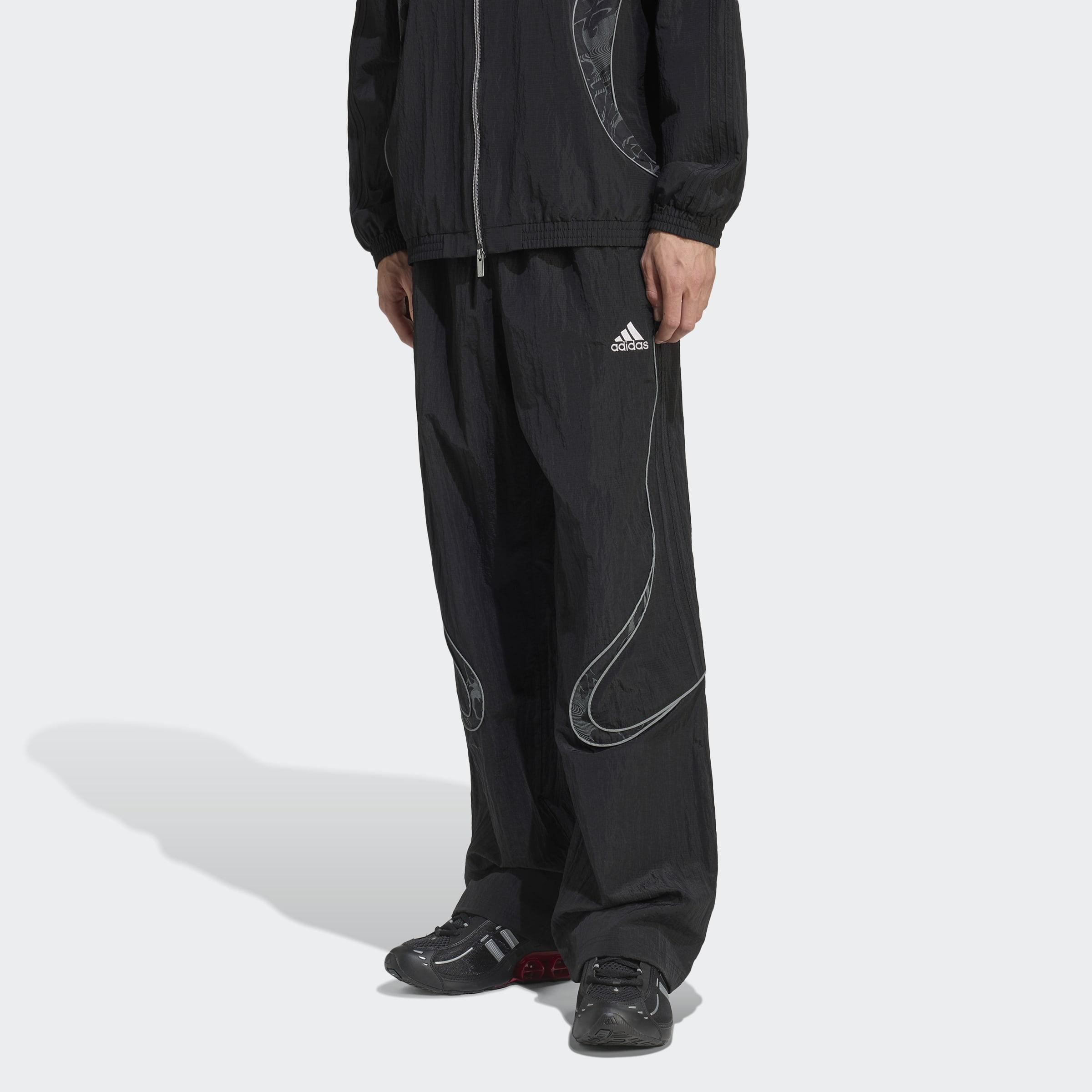 Adilenium Season 4 Teamgeist Track Tracksuit Bottoms, Black, A901_ONE, large image number 5