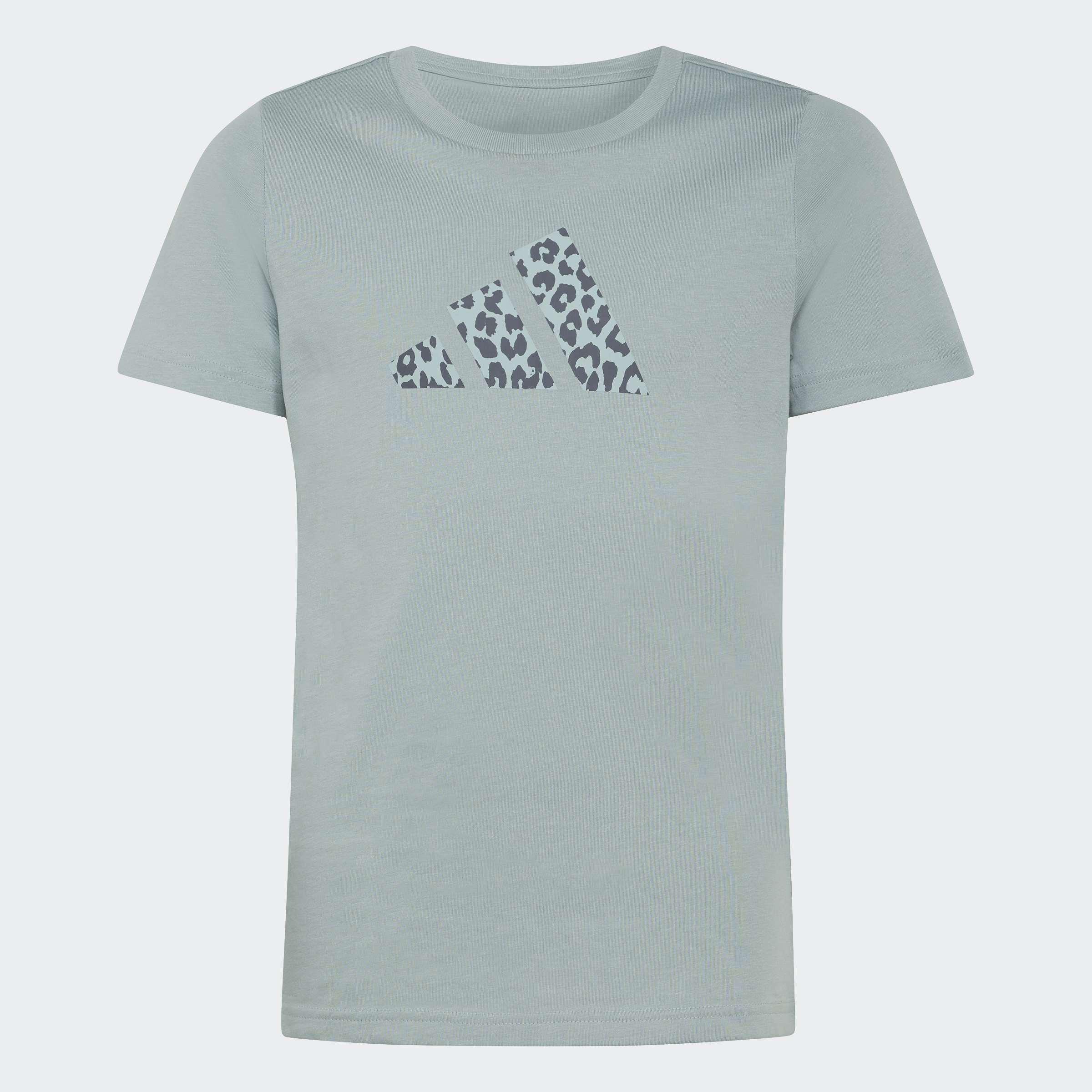 Kids Junior Girls Animal Print Graphic T-Shirt, Green