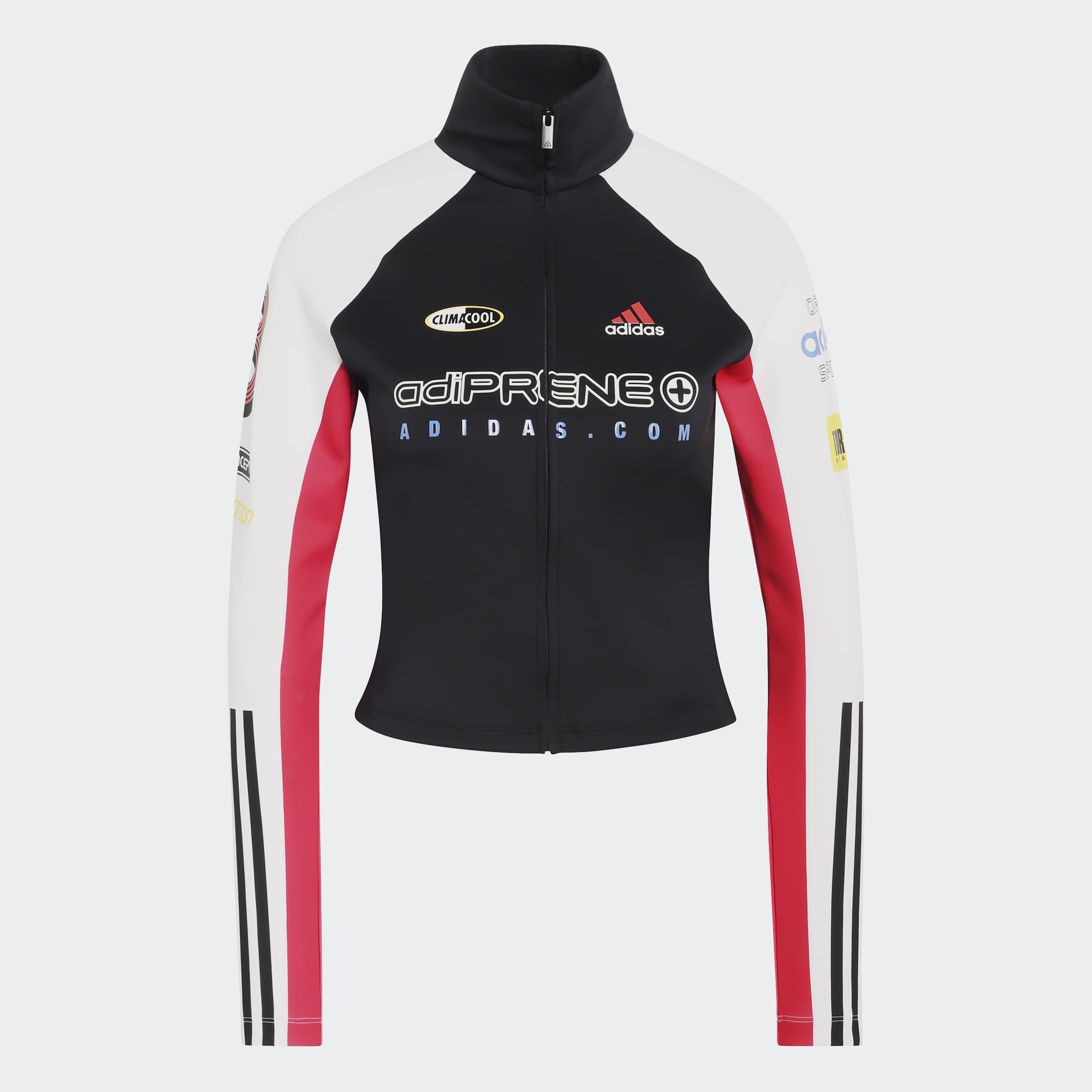 Teamgeist Slim Full Zip Long-Sleeve Top, Black, A901_ONE, large image number 0