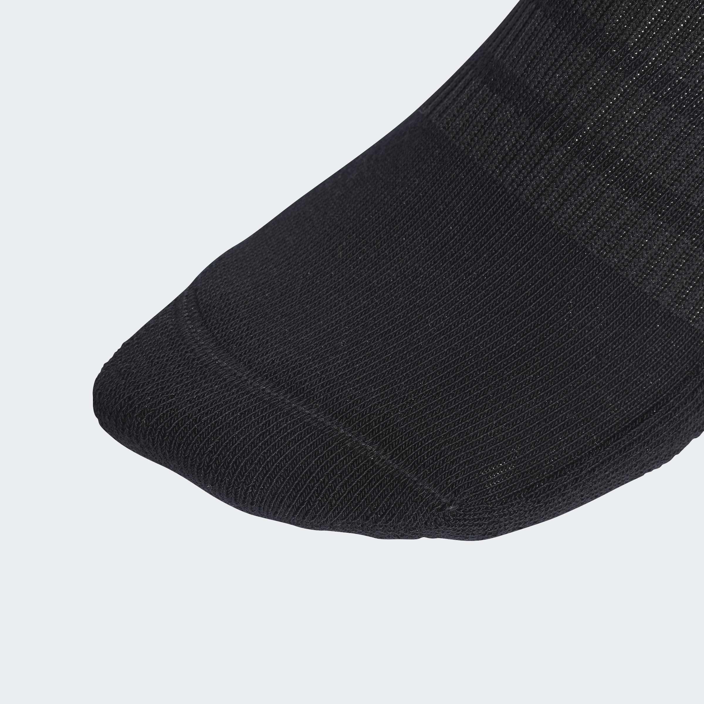 Unisex Cushioned Sportswear Ankle Socks - 3 Pair Pack, Black, A901_ONE, medium