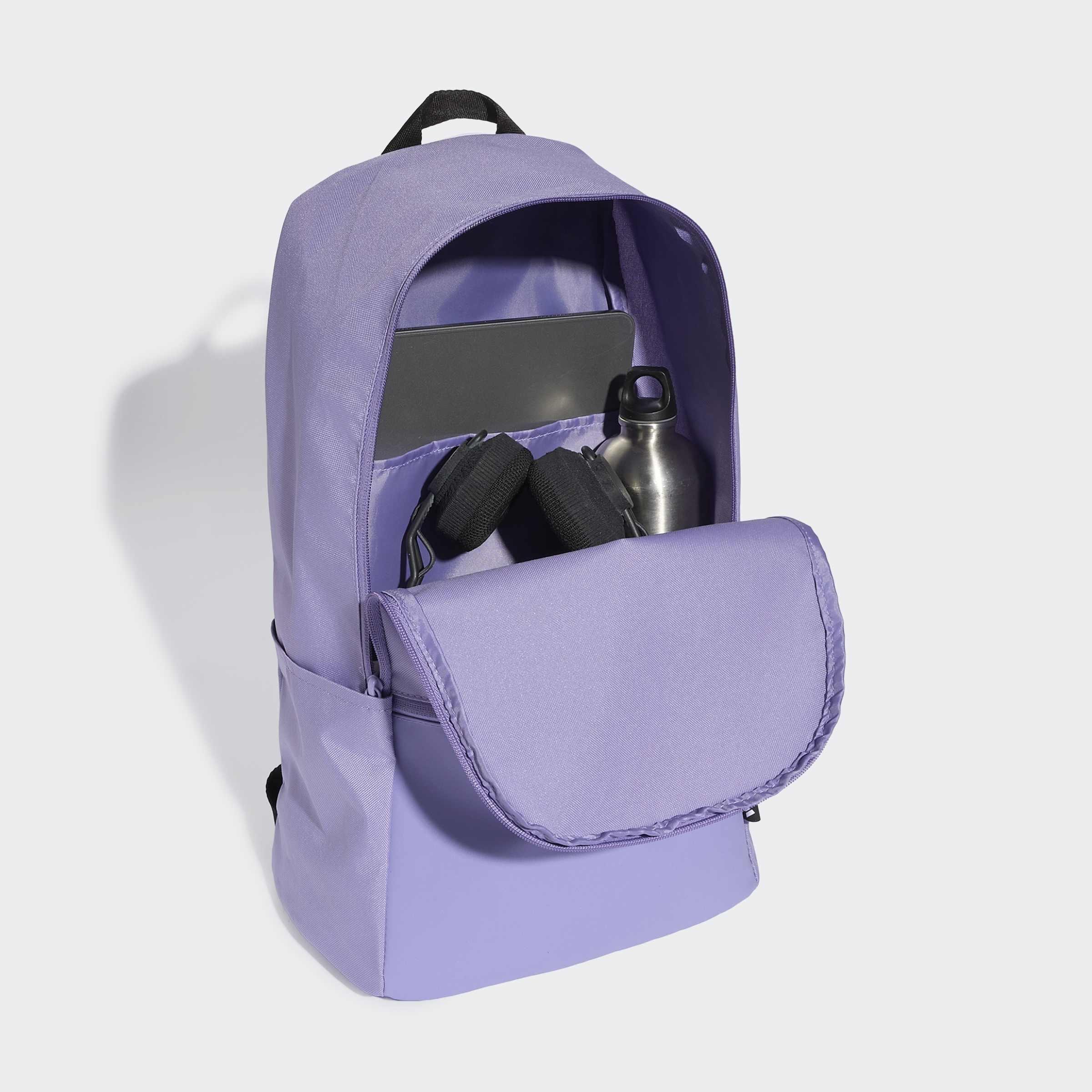 Unisex Classic Daily Backpack, Purple, A901_ONE, large image number 2