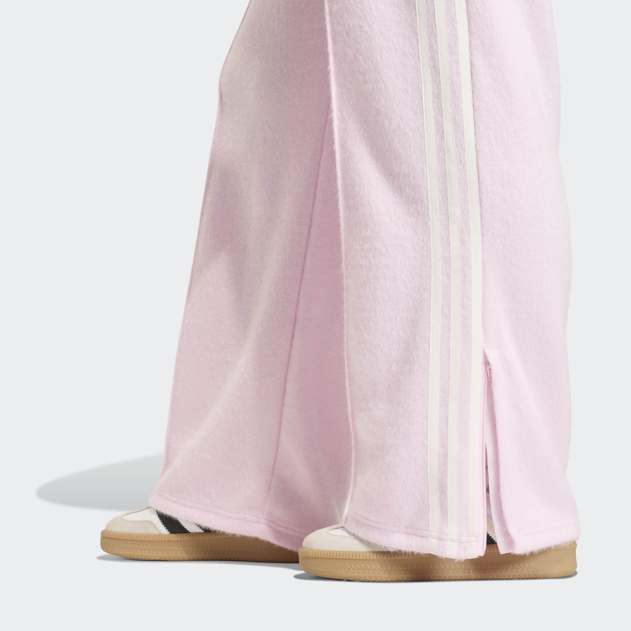 Adidas Originals Mohair Firebird Loose Track Tracksuit Bottoms, Pink, A901_ONE, large image number 3