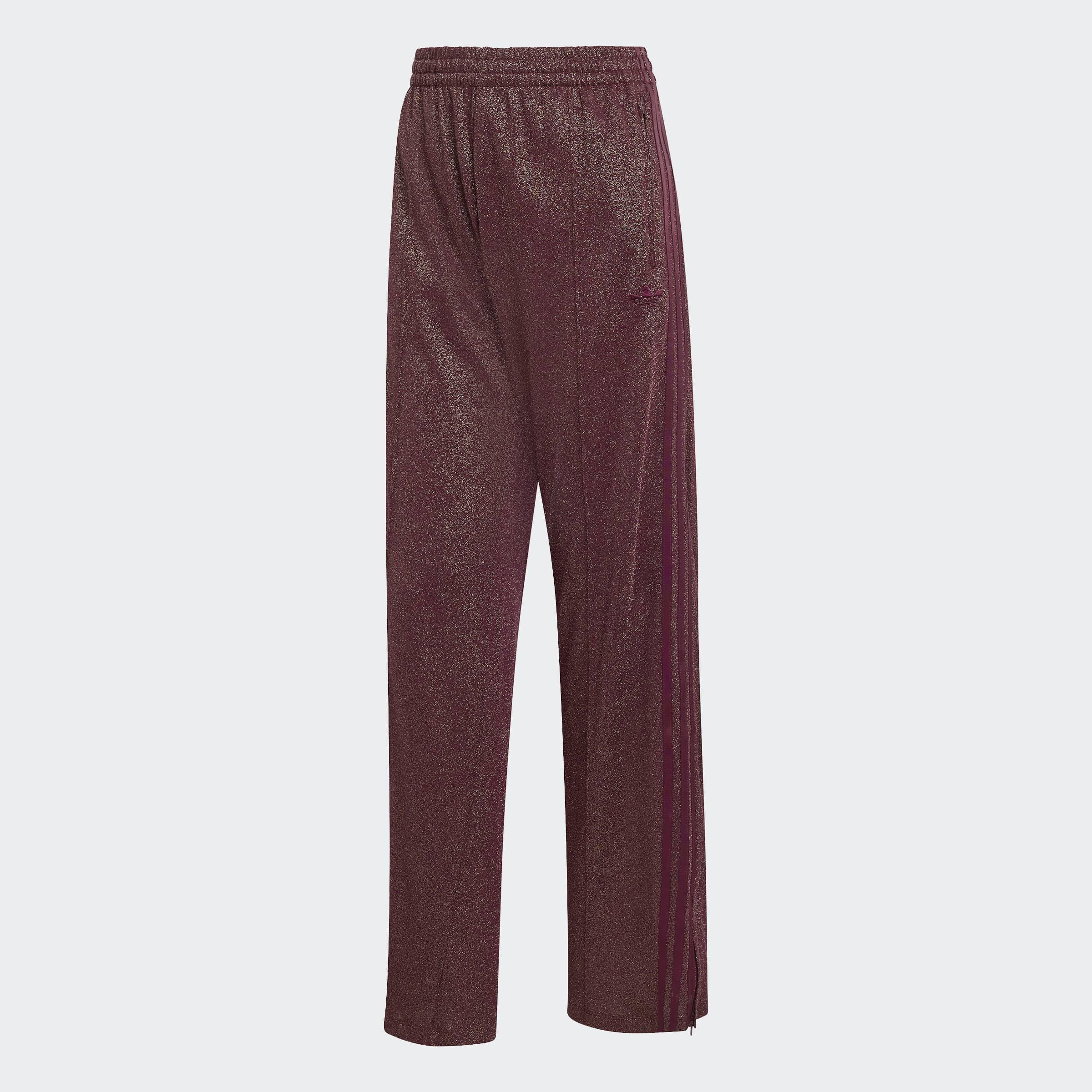 Adidas Originals Lurex Firebird Tp Trousers, Red, A901_ONE, large image number 0