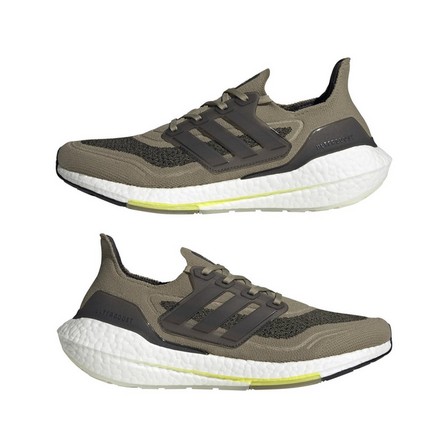 Men Ultraboost 21 Shoes, Green, A901_ONE, large image number 9