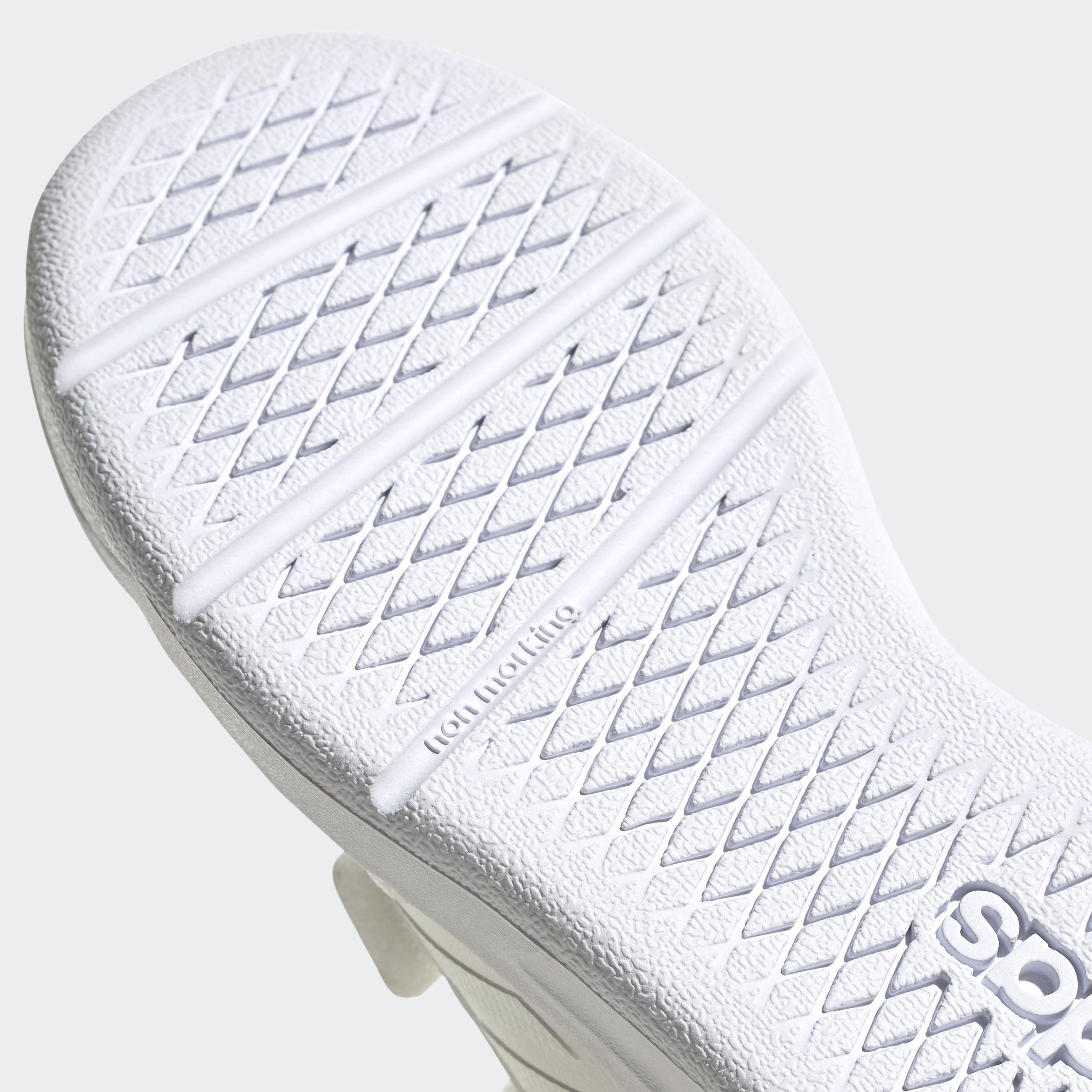 Unisex Kids Tensaur Shoes, White, A901_ONE, large image number 6
