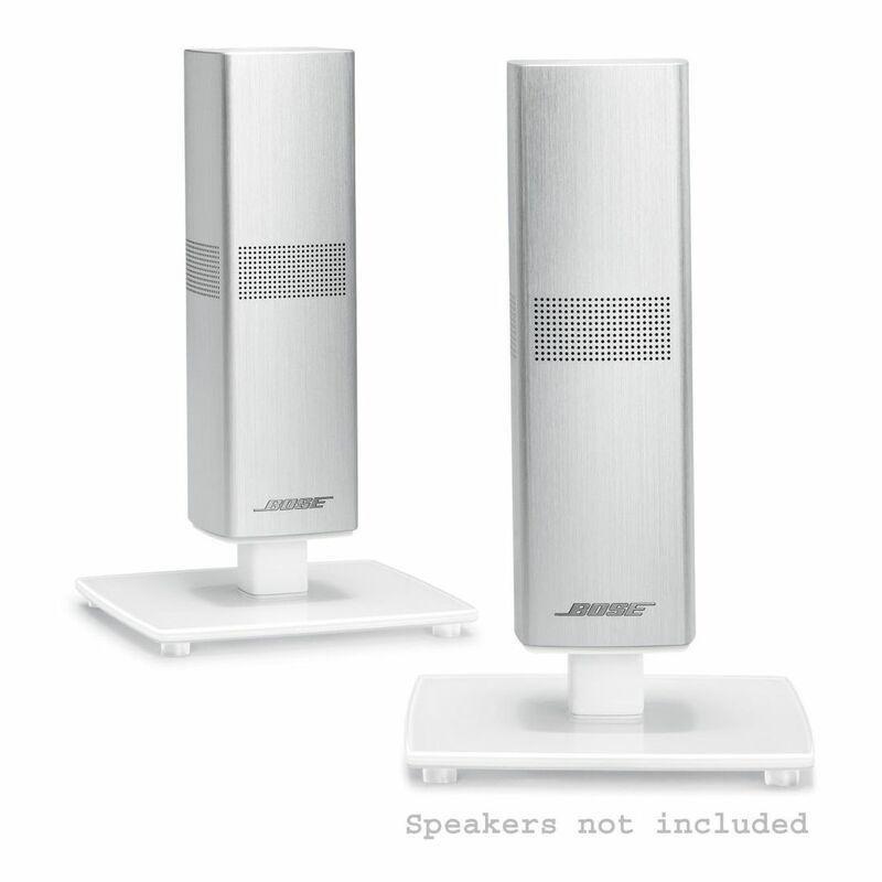 Bose Lifestyle 650/600 Table Stand (Pair), White, B501_000, large image number 0