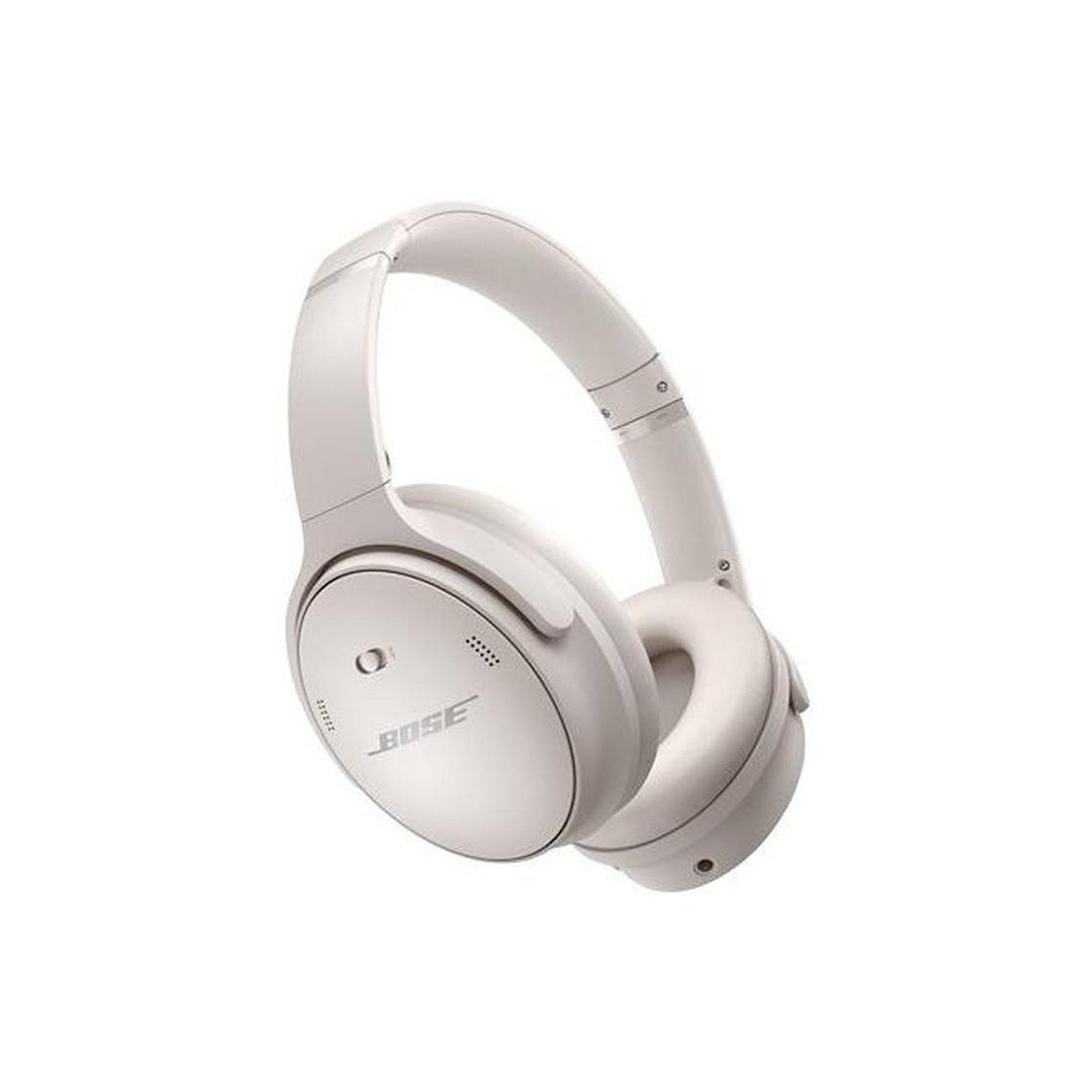 Bose Quietcomfort 45 Wireless On-Ear Headphones With Noise-Cancellation, White Smoke, B501_000, large image number 0