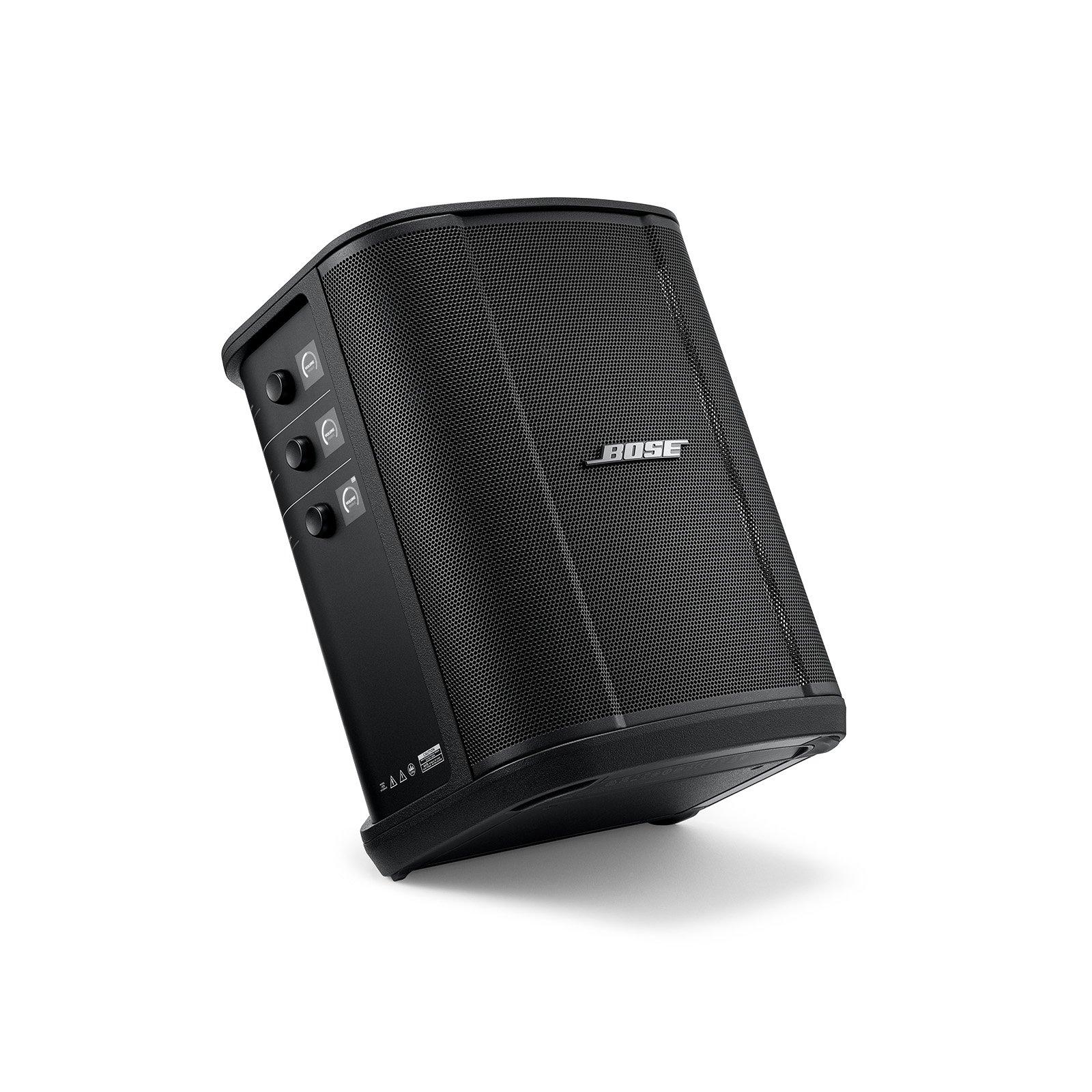 Bose - Bose S1 Pro+ All-in-one Powered Portable Bluetooth Speaker Wireless PA System 230V (UK), Black