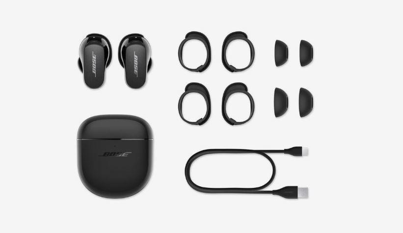Bose QuietComfort Earbuds II True Wireless Earphones, Black, B501_000, large image number 6