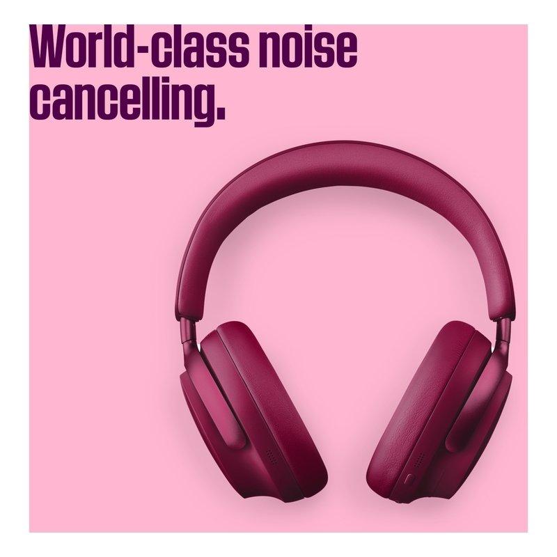 Bose QuietComfort Ultra Wireless Noise Cancelling Headphones, Deep Plum, B501_000, large image number 4