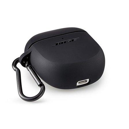 Bose Silicone Cover for QuietComfort Earbuds II, Triple Black, B501_000, large image number 4