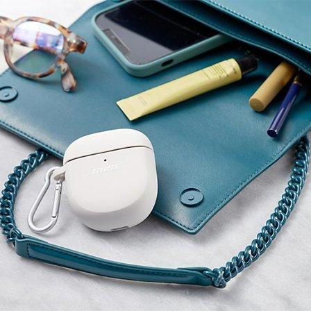 Bose Silicone Cover for QuietComfort Earbuds II, Soapstone, B501_000, large image number 1