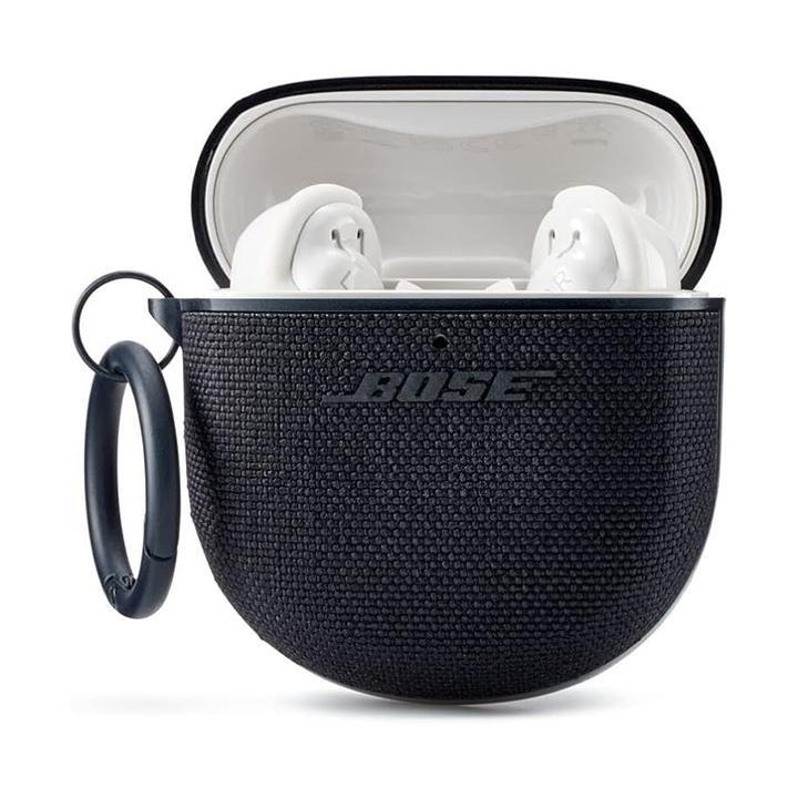 Bose Fabric Cover for QuietComfort Earbuds II, Triple Black, B501_000, large image number 1