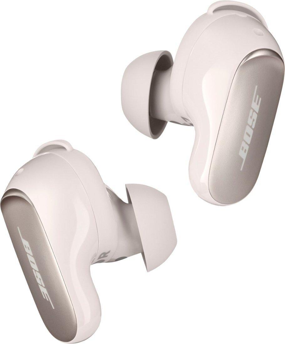 Bose - Bose QuietComfort Ultra True Wireless Earbuds, White Smoke