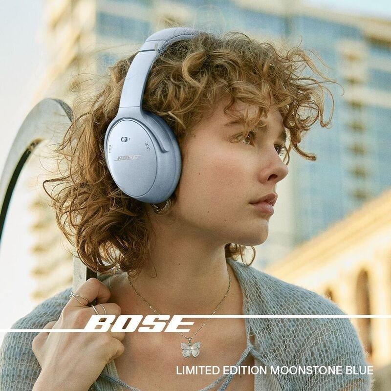 Default - Bose Quietcomfort Over-Ear Active Noise Cancelling Headphones, Smoke Blue