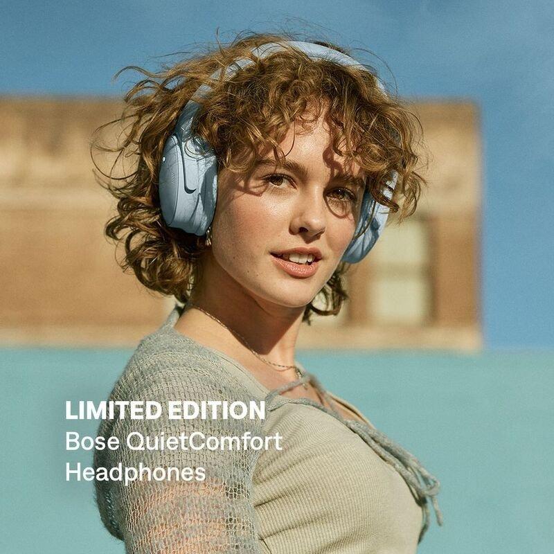 Bose Quietcomfort Over-Ear Active Noise Cancelling Headphones, Smoke Blue, B501_000, large image number 9