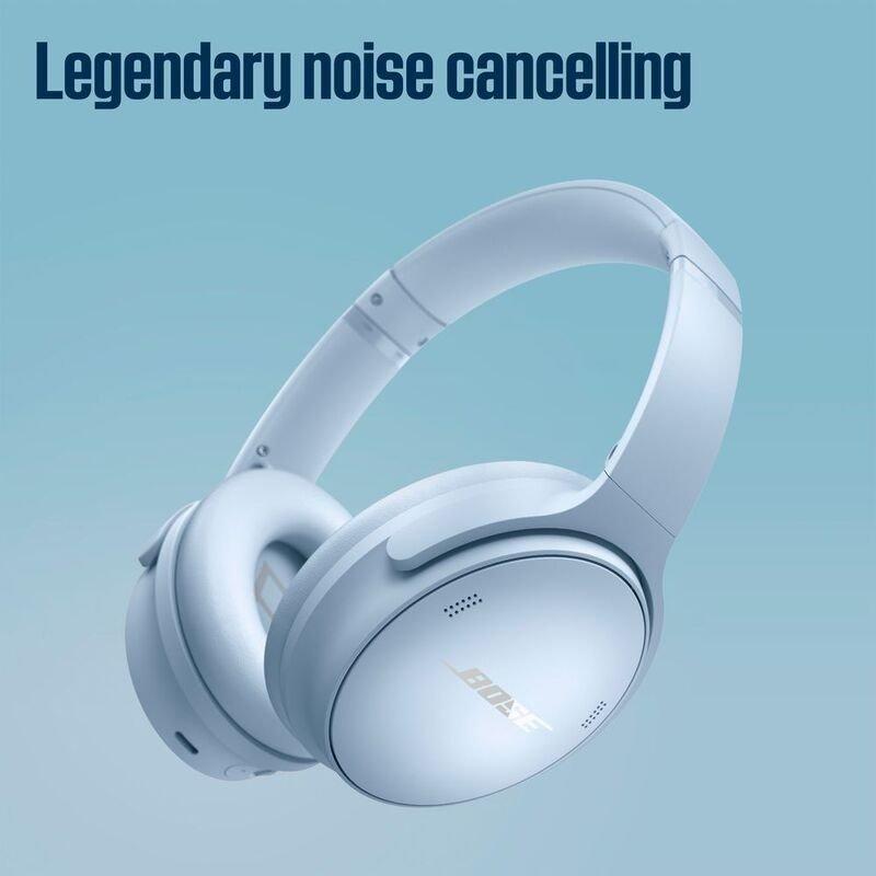 Bose Quietcomfort Over-Ear Active Noise Cancelling Headphones, Smoke Blue, B501_000, large image number 10