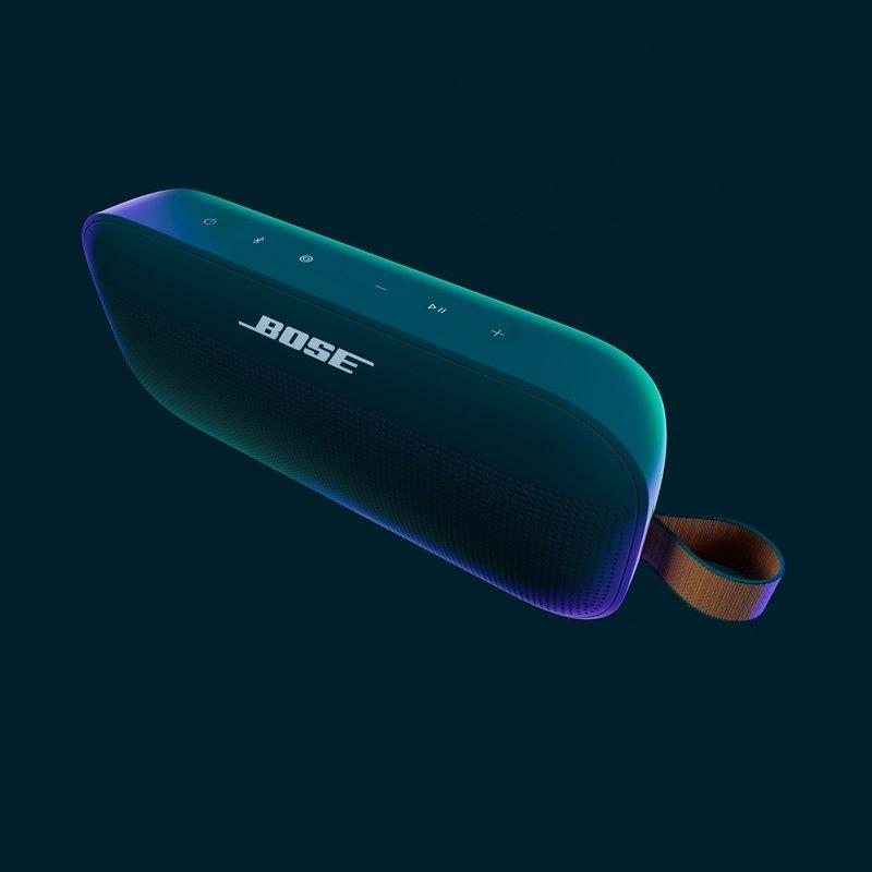 Bose SoundLink Flex II Portable Bluetooth Speaker, Twilight Blue, B501_000, large image number 6