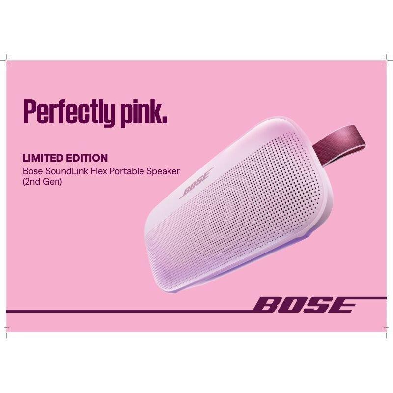 Bose Soundlink Flex II Petal Pink Bluetooth Speaker, B501_000, large image number 6