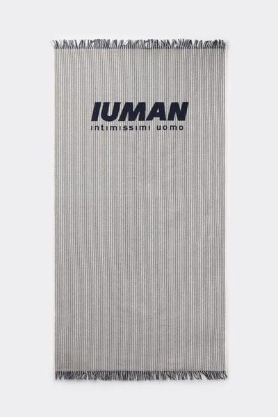 Multicolour Striped Beach Towel, B601_913J, large image number 0