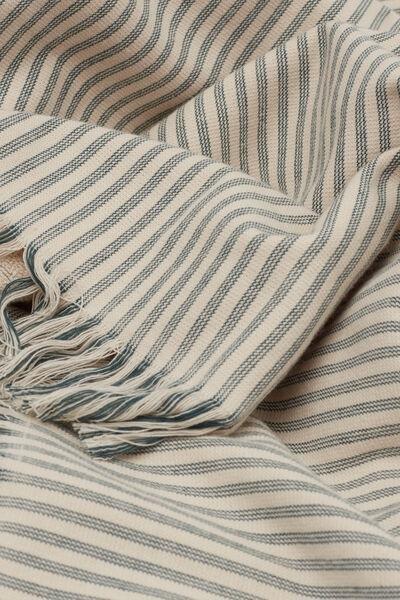 Multicolour Striped Beach Towel, B601_914J, large image number 1
