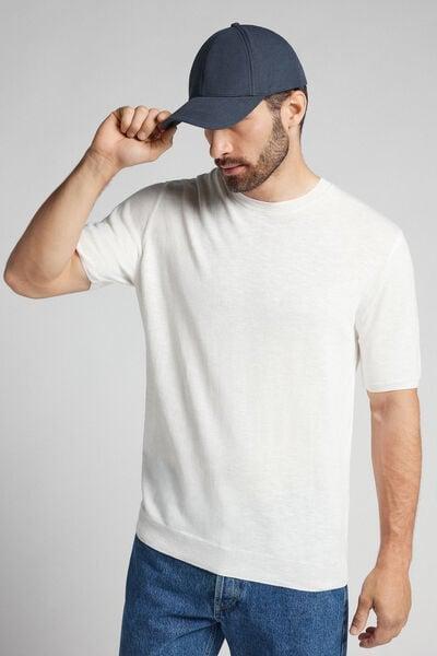 Blue Canvas Cap, B601_884J, large image number 1