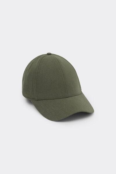 Green Canvas Cap, , medium