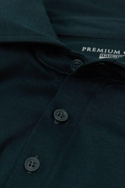 Green Mercerised Premium Cotton Polo Shirt, B601_132J, large image number 4