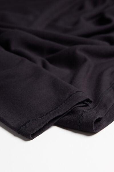 Black Long-Sleeve Top, , large image number 4