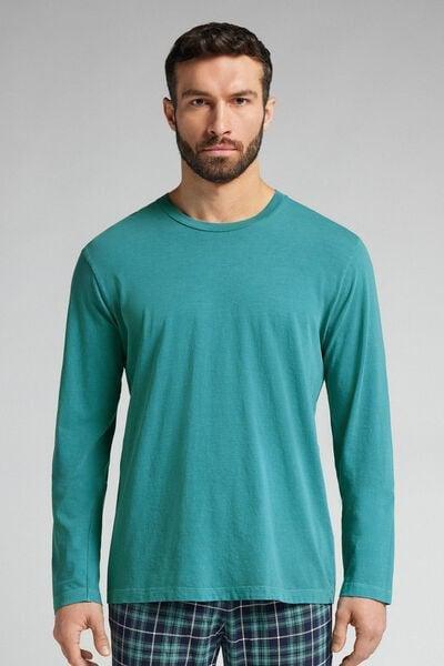 Green Washed Effect Top, B601_796J, large image number 0