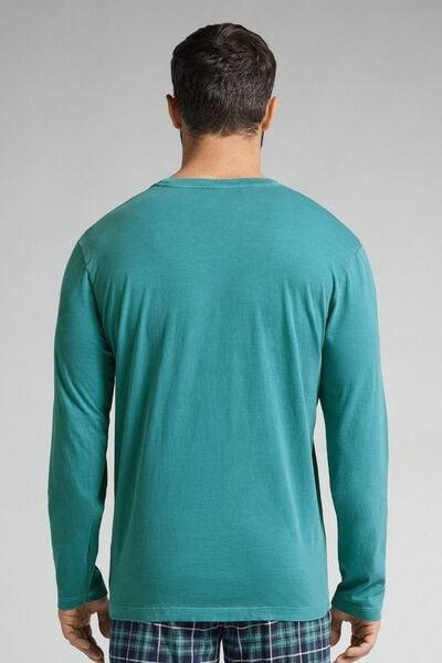Green Washed Effect Top, B601_796J, large image number 3