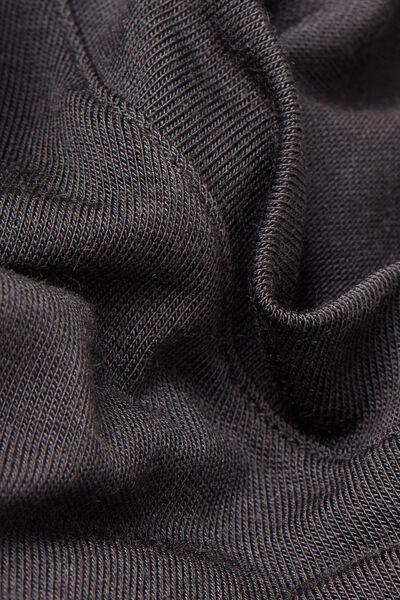 Black Soft Silk Long-Sleeved Top, , large image number 4